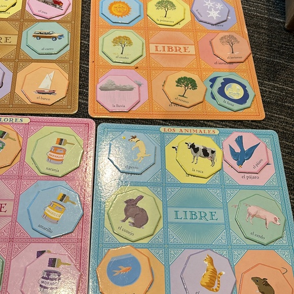 EEBOO Spanish Language Bingo 2-6 Players Ages 3+ Complete - Picture 9 of 9